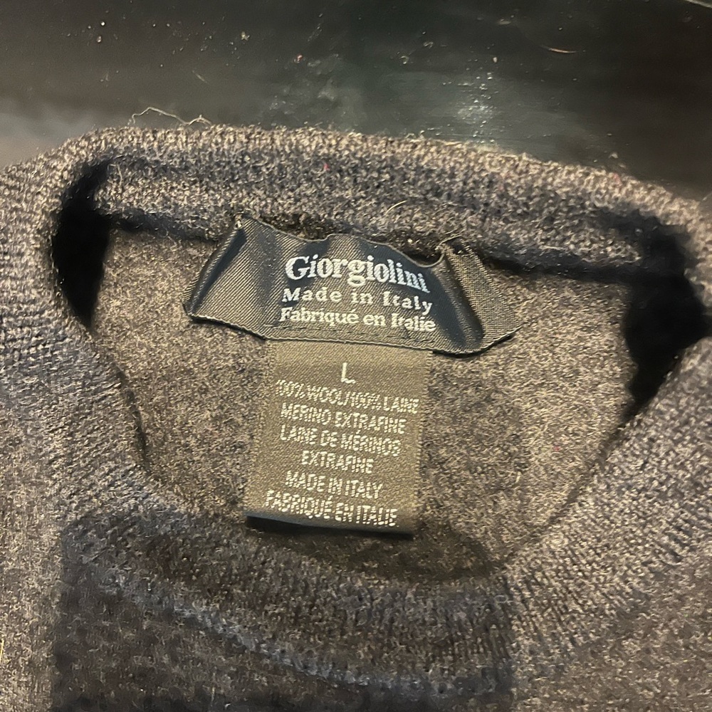 Italian wool sweater